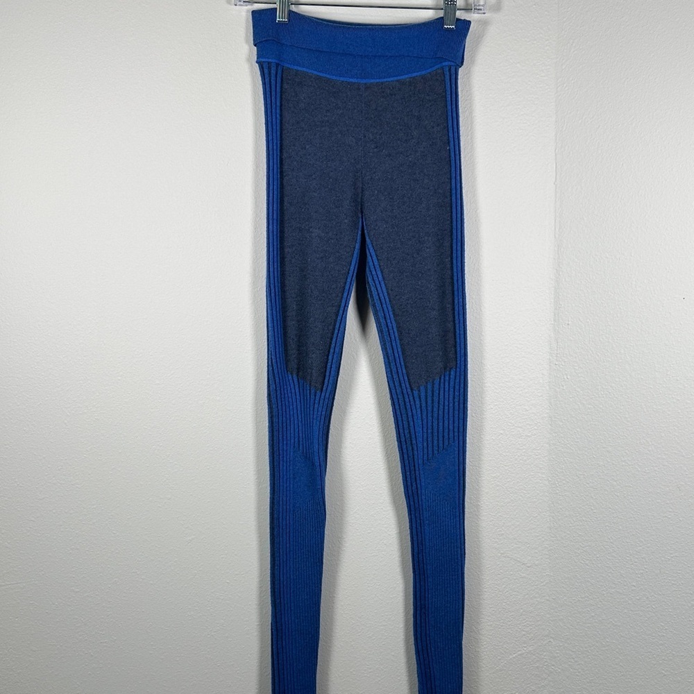 Daily Practice Anthropologie Two Tone Knit Set Zip Top S Leggings XS Athleisure - Picture 11 of 15